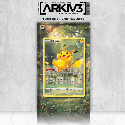 [UNIT: GG30/70] // Pikachu Extended Art Display Case - Raw