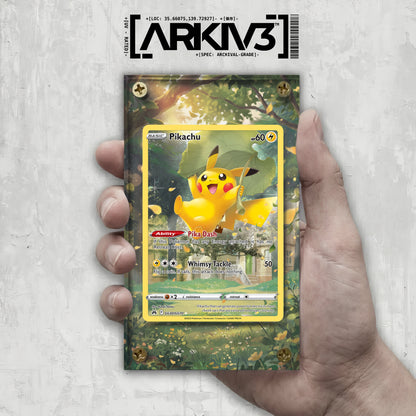[UNIT: GG30/70] // Pikachu Extended Art Display Case - Raw