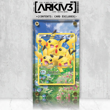 [UNIT: RC29/83] // Pikachu Extended Art Display Case - Raw