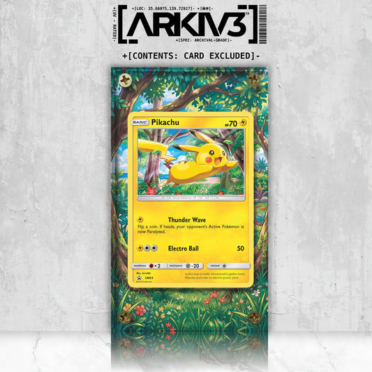 [UNIT: SM04] // Pikachu Extended Art Display Case - Raw