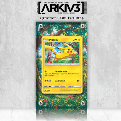 [UNIT: SM04] // Pikachu Extended Art Display Case - Raw