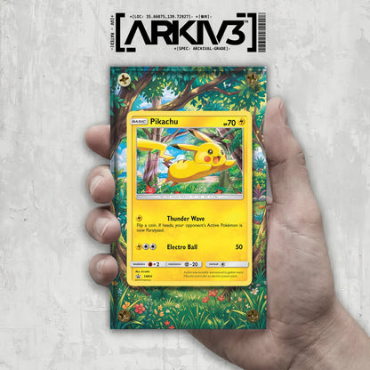 [UNIT: SM04] // Pikachu Extended Art Display Case - Raw
