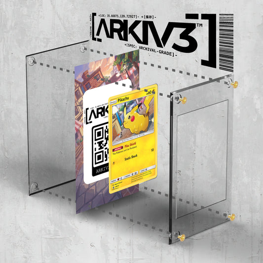 [UNIT: SM157] // Pikachu Extended Art Display Case - Raw