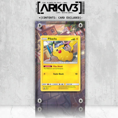 [UNIT: SM157] // Pikachu Extended Art Display Case - Raw