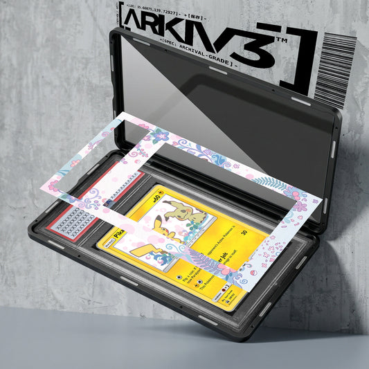 ARKIV3 PSA graded exploded mockup
