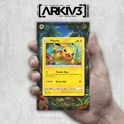 [UNIT: SM76] // Pikachu Extended Art Display Case - Raw