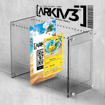 [UNIT: SM81] // Pikachu Extended Art Display Case - Raw