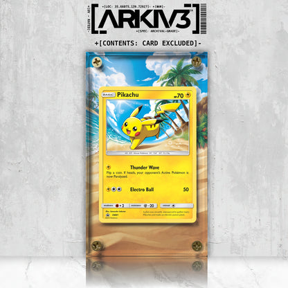 [UNIT: SM81] // Pikachu Extended Art Display Case - Raw