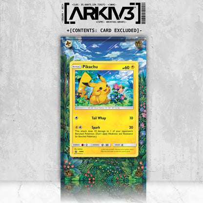 [UNIT: SM86] // Pikachu Extended Art Display Case - Raw