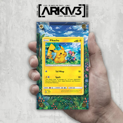 [UNIT: SM86] // Pikachu Extended Art Display Case - Raw