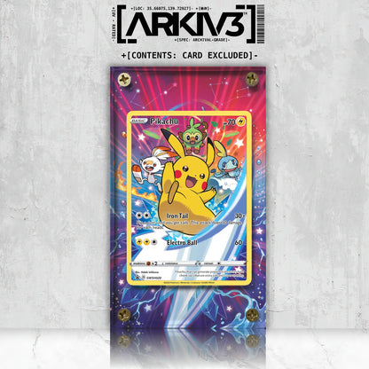 [UNIT: SWSH020] // Pikachu Extended Art Display Case - Raw