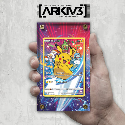 [UNIT: SWSH020] // Pikachu Extended Art Display Case - Raw