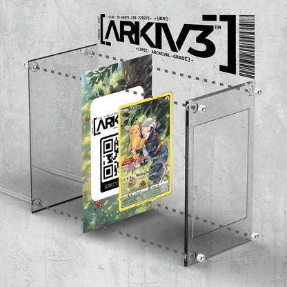 [UNIT: TG05/TG30] // Pikachu Extended Art Display Case - Raw
