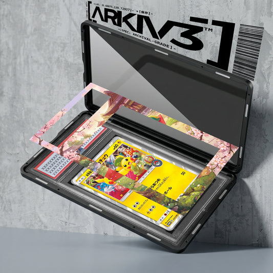 ARKIV3 PSA graded exploded mockup