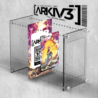 [UNIT: TG17/TG30] // Pikachu VMAX Extended Art Display Case - Raw