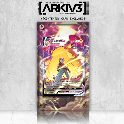 [UNIT: TG17/TG30] // Pikachu VMAX Extended Art Display Case - Raw