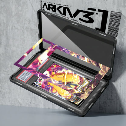 ARKIV3 PSA graded exploded mockup