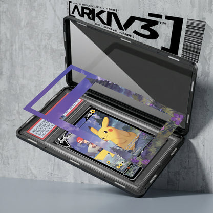 ARKIV3 PSA graded exploded mockup