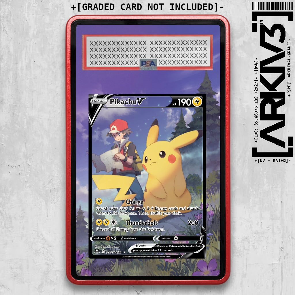 ARKIV3 PSA graded front - Red