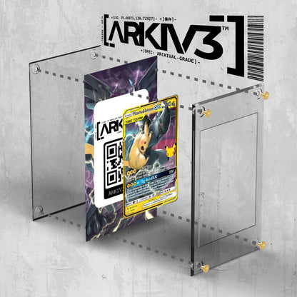 [UNIT: 33/181] // Pikachu & Zekrom GX Extended Art Display Case - Raw
