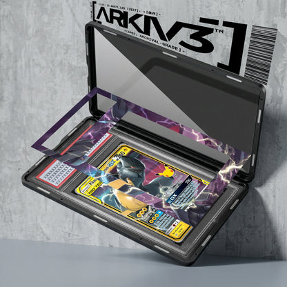 ARKIV3 PSA graded exploded mockup