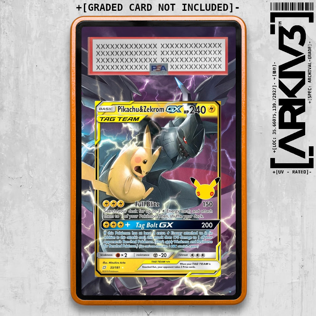 ARKIV3 PSA graded front - Orange