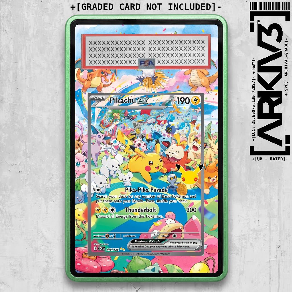 ARKIV3 PSA graded front - Green