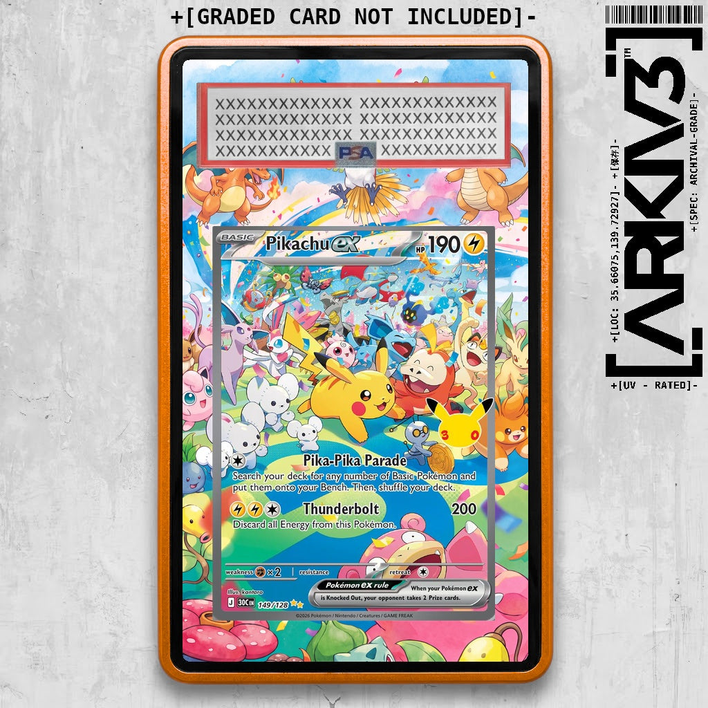 ARKIV3 PSA graded front - Orange