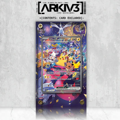 [UNIT: 150/128] // Pikachu ex Extended Art Display Case - Raw