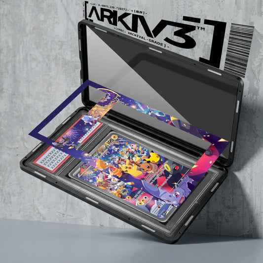 ARKIV3 PSA graded exploded mockup