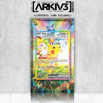[UNIT: 238/191] // Pikachu ex Extended Art Display Case - Raw