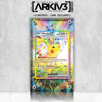 [UNIT: 238/191] // Pikachu ex Extended Art Display Case - Raw