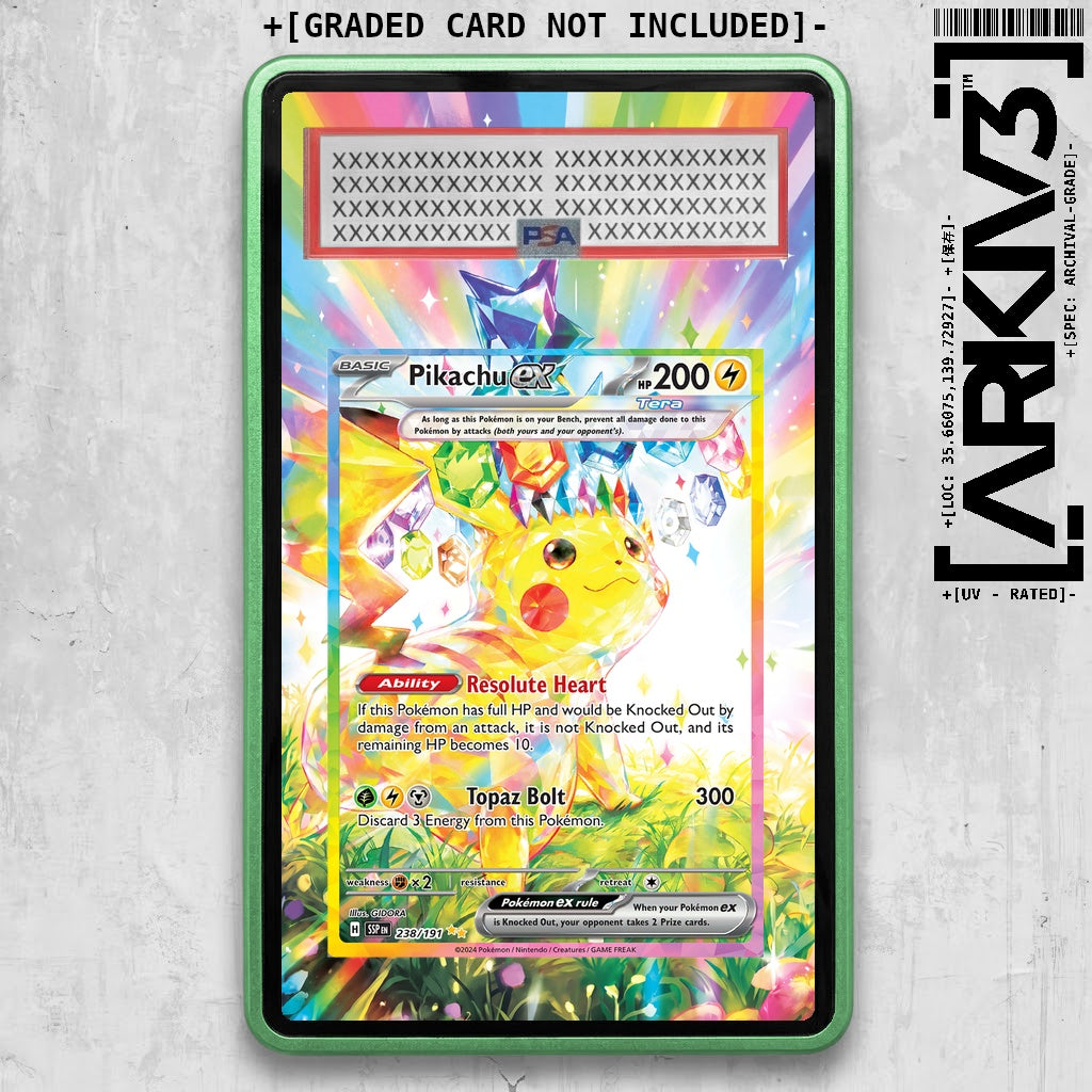 ARKIV3 PSA graded front - Green