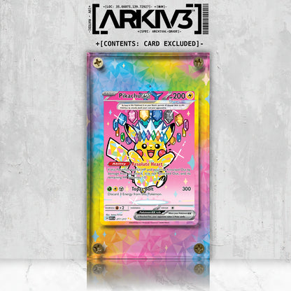 [UNIT: 277/217] // Pikachu ex Extended Art Display Case - Raw