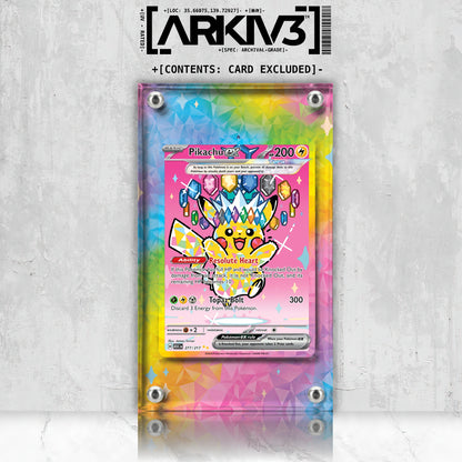 [UNIT: 277/217] // Pikachu ex Extended Art Display Case - Raw