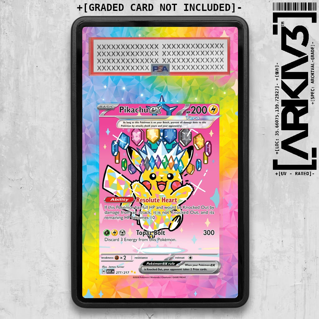 ARKIV3 PSA graded front - Black