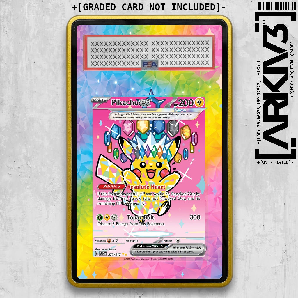 ARKIV3 PSA graded front - Yellow