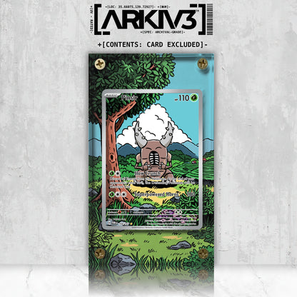 [UNIT: 168/167] // Pinsir Extended Art Display Case - Raw