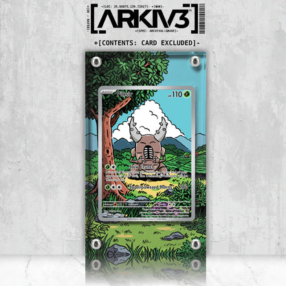 [UNIT: 168/167] // Pinsir Extended Art Display Case - Raw