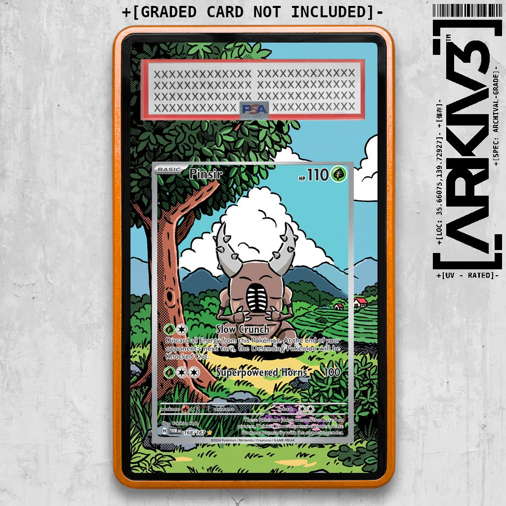 ARKIV3 PSA graded front - Orange