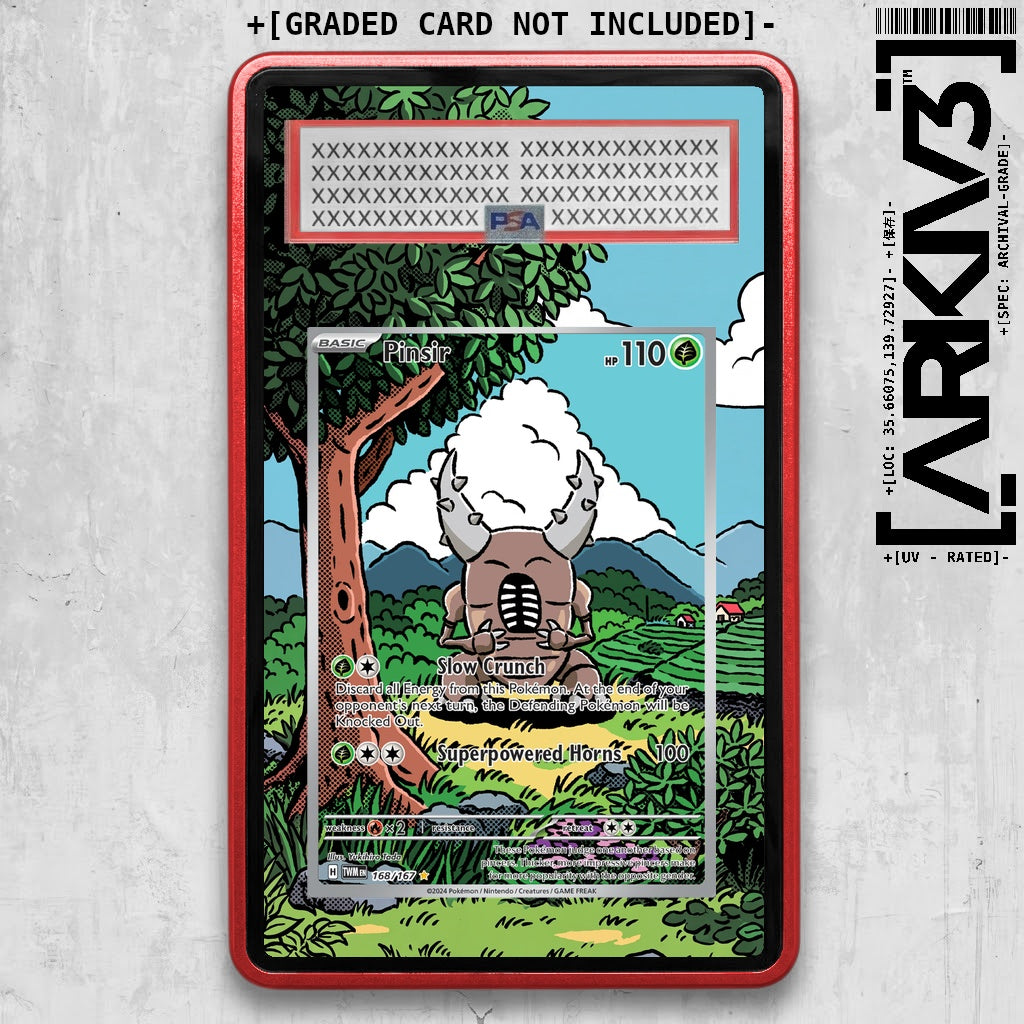 ARKIV3 PSA graded front - Red