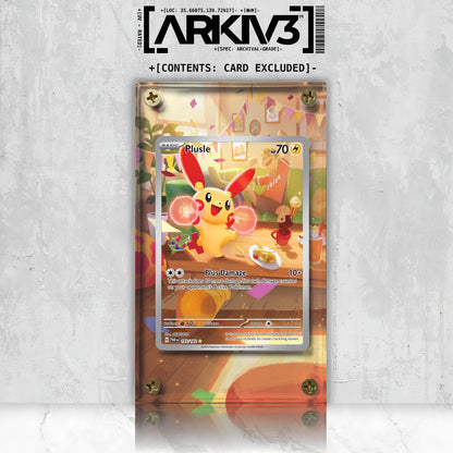 [UNIT: 193/182] // Plusle Extended Art Display Case - Raw