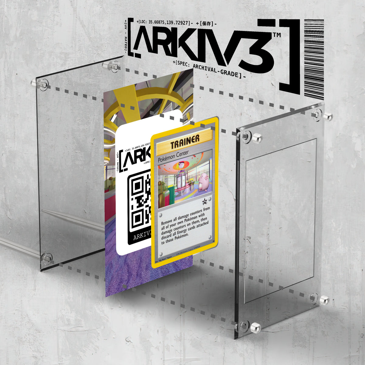 [UNIT: 40/53] // Pokemon Center WOTC Extended Art Display Case - Raw