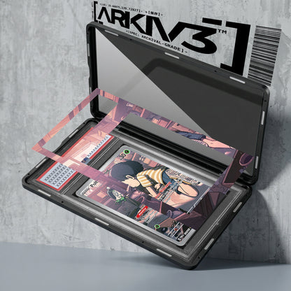 ARKIV3 PSA graded exploded mockup