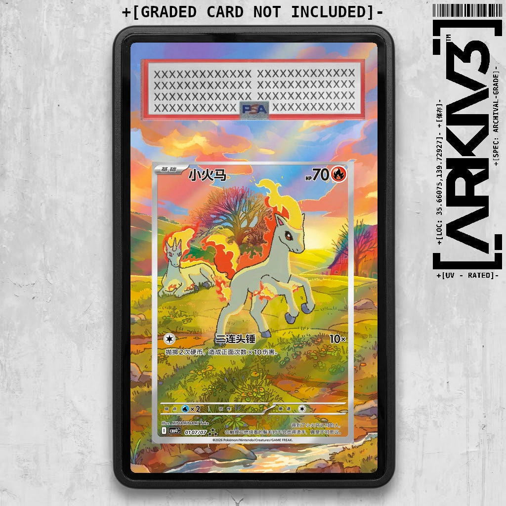 ARKIV3 PSA graded front - Black