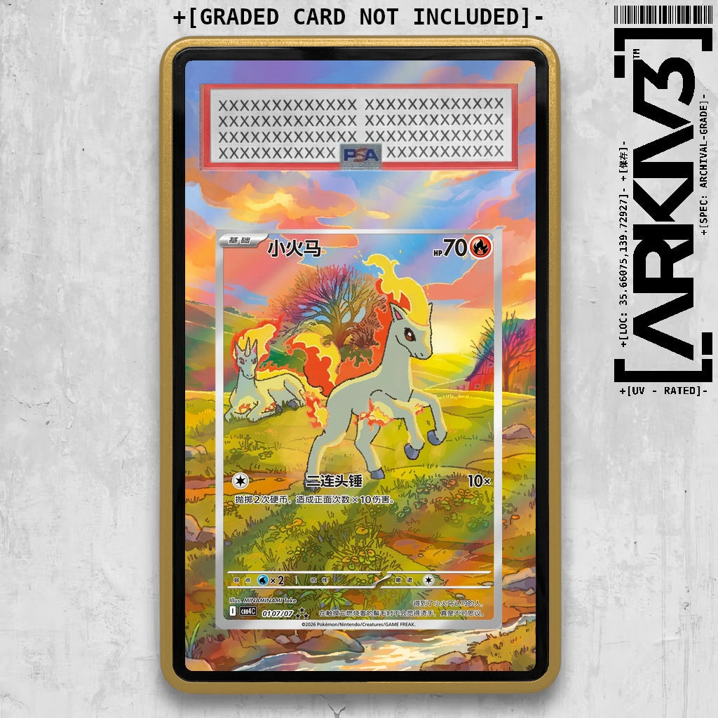 ARKIV3 PSA graded front - Gold