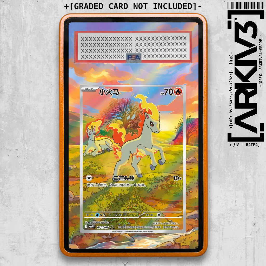 ARKIV3 PSA graded front - Orange