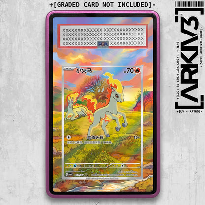 ARKIV3 PSA graded front - Purple
