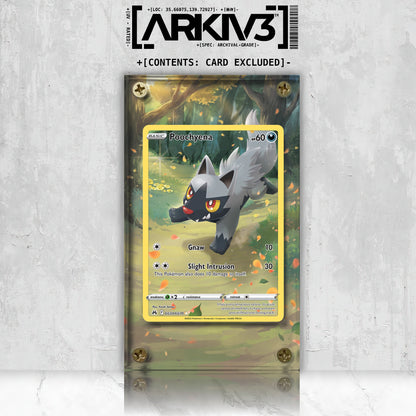 [UNIT: GG33/70] // Poochyena Extended Art Display Case - Raw
