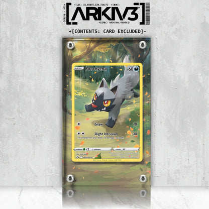 [UNIT: GG33/70] // Poochyena Extended Art Display Case - Raw